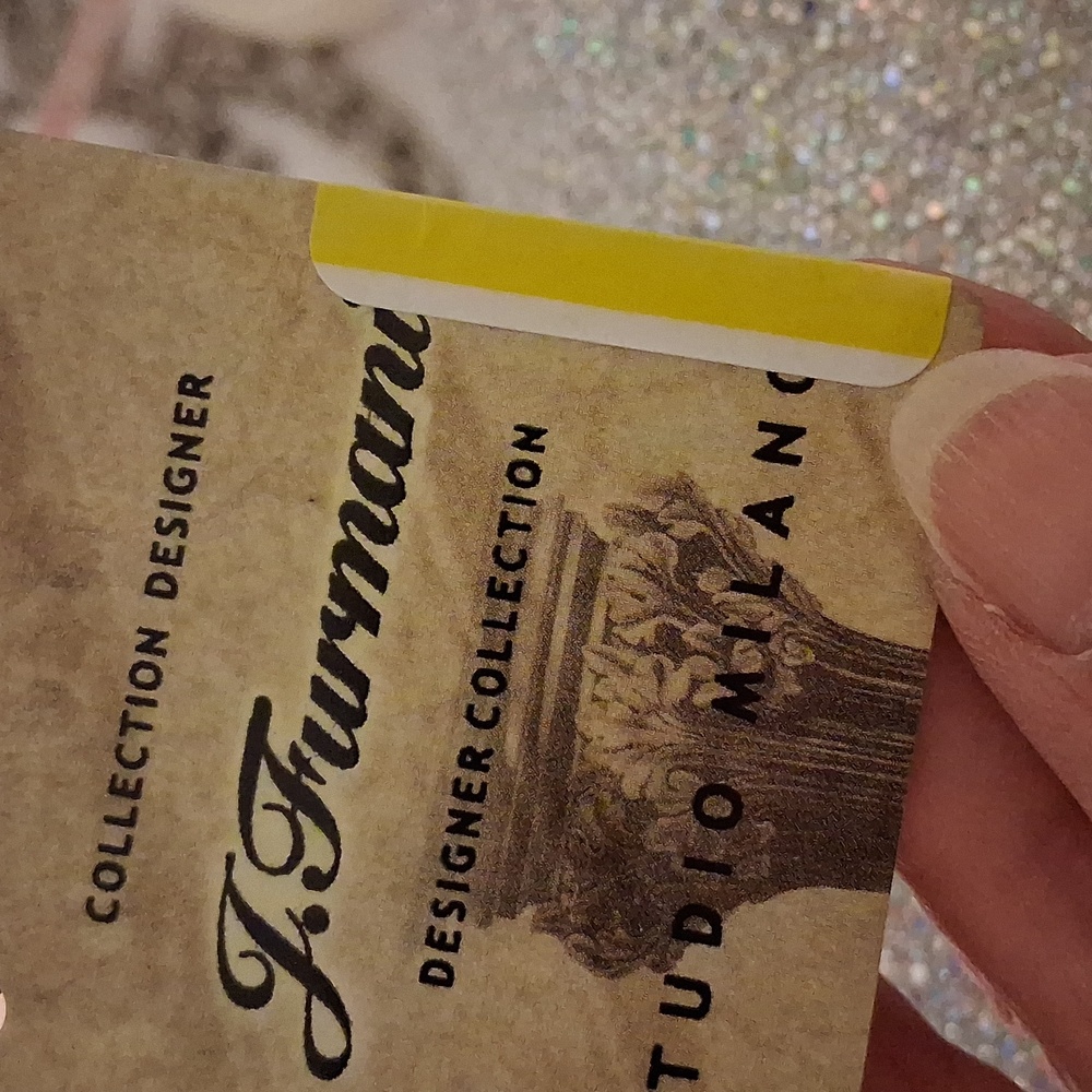 J. Furmani Silver Glitter Evening Bag - Picture 11 of 12